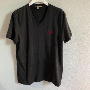 **MOVING SALE** Burberry Tee, Black, L (fits like medium!)